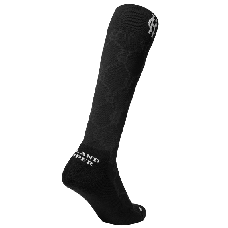 Holland Cooper Riding Socks - Black-1